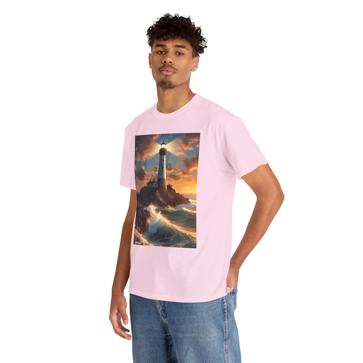 Lighthouse Unisex Heavy Cotton Tee