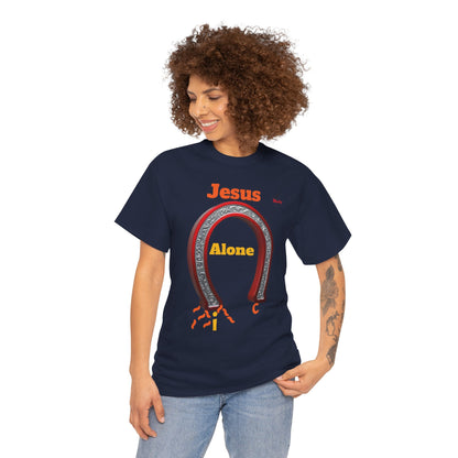 Magnetic Jesus The Original Unisex Heavy Cotton Tee