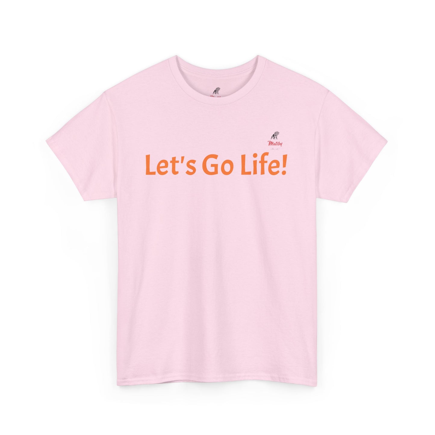 Let's Go Life! Unisex Heavy Cotton Tee