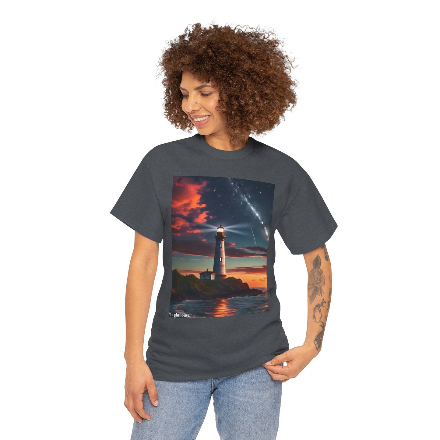 Lighthouse Unisex Heavy Cotton Tee