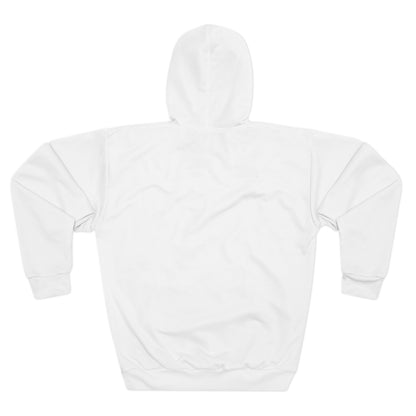 Matiby White Unisex Pullover Hoodie (AOP)