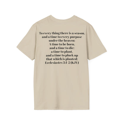 Bible Speaks Ecclesiastes 1:1-2 Unisex Softstyle T-Shirt