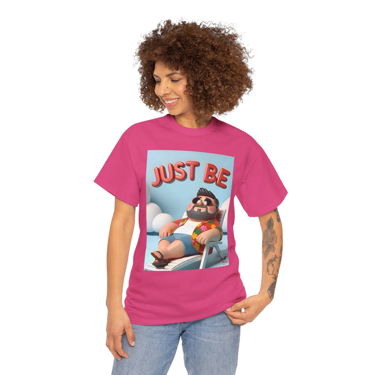 Just Be Unisex Heavy Cotton Tee