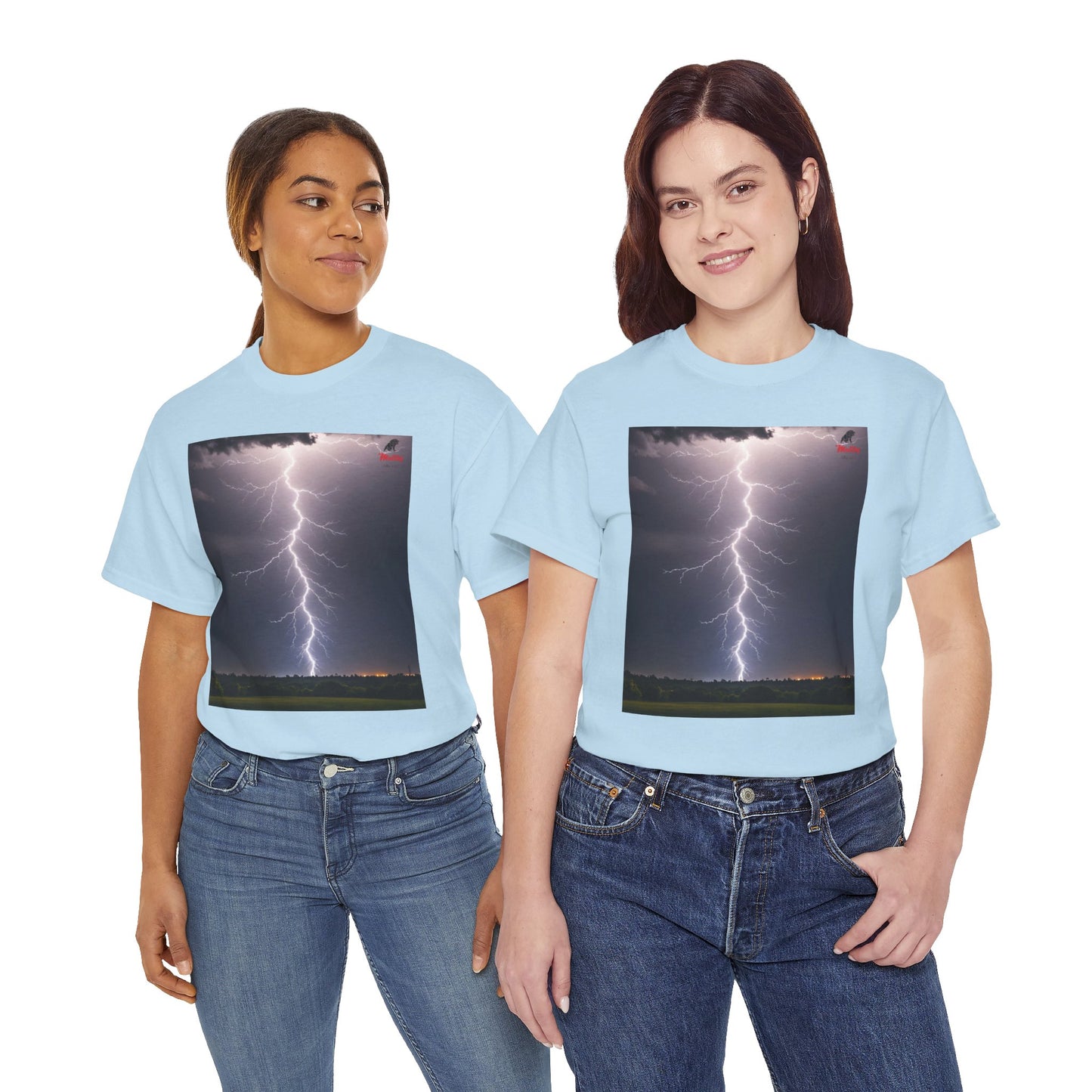 Lightning Style Unisex Heavy Cotton Tee