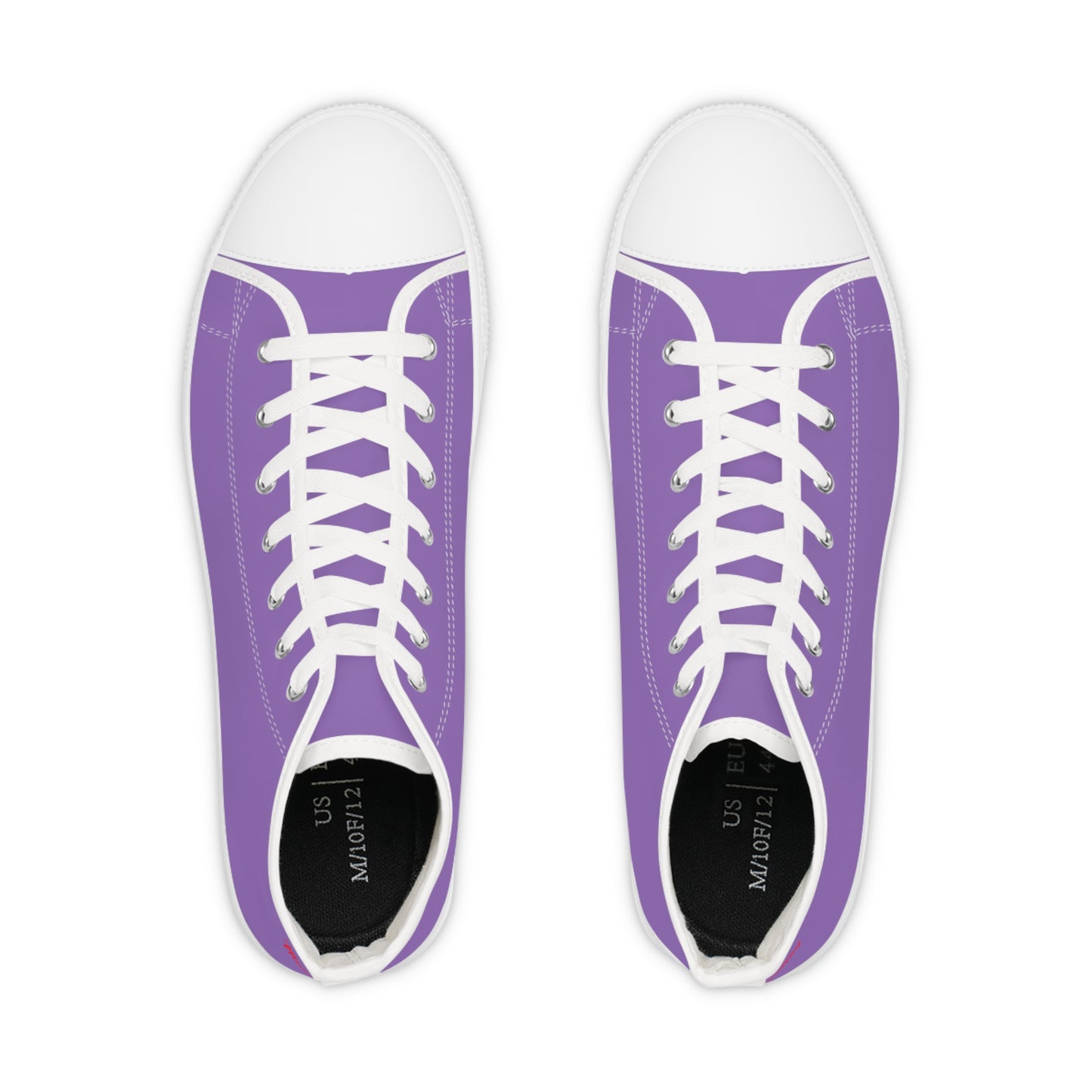 Men's Light Purple High Top Sneakers