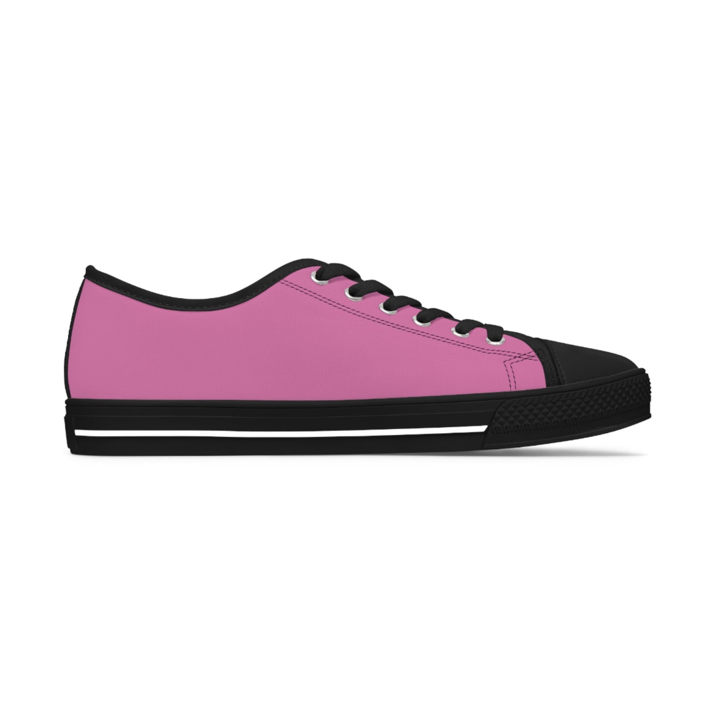 Women's Pink Low Top Sneakers