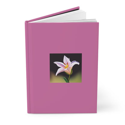 Lily Hardcover Journal Matte Light Pink