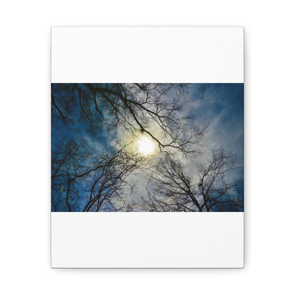 Sunup White Canvas Gallery Wraps