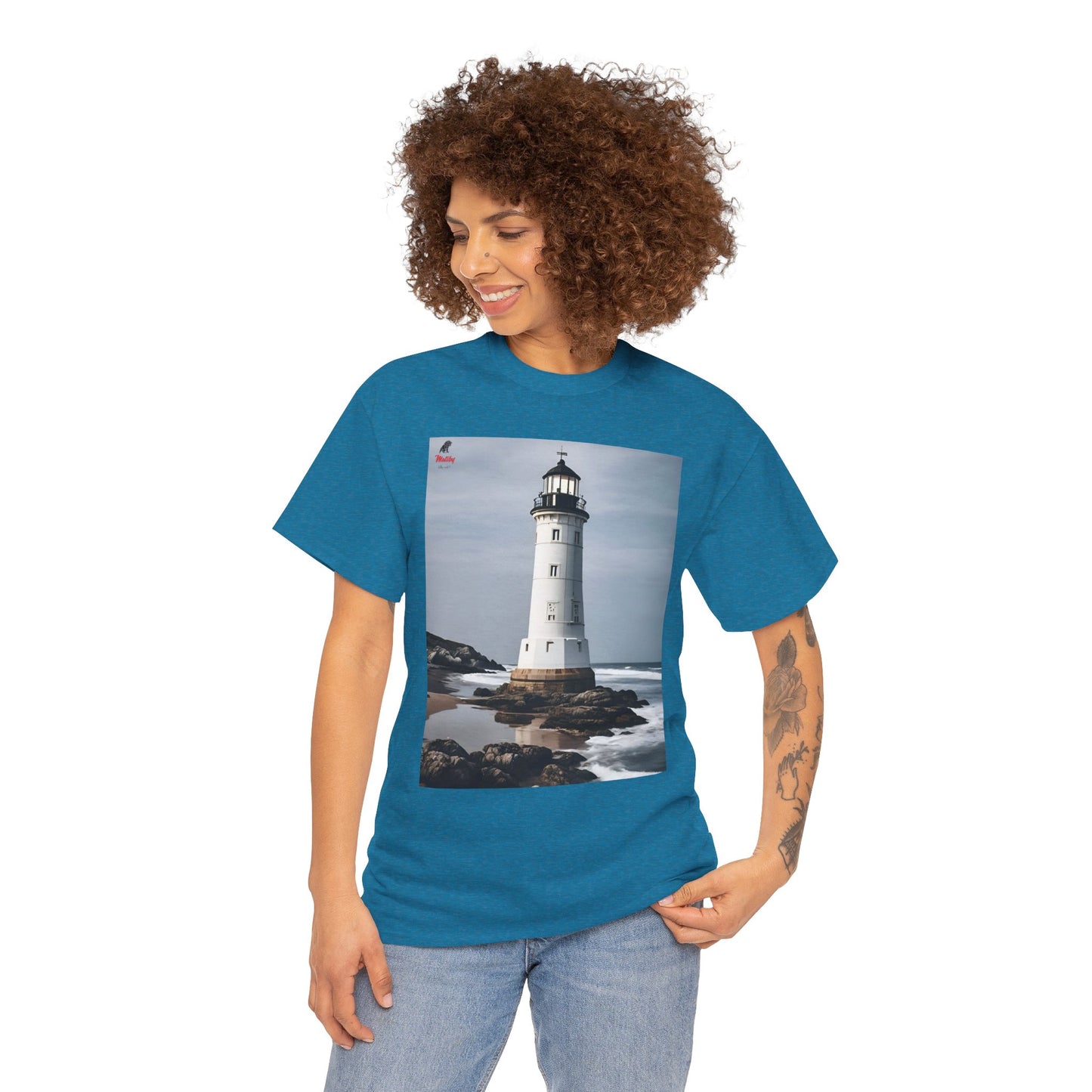 Lighthouse Unisex Heavy Cotton Tee