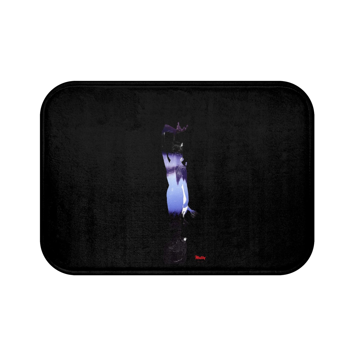 Vol-Subs Black Bath Mat