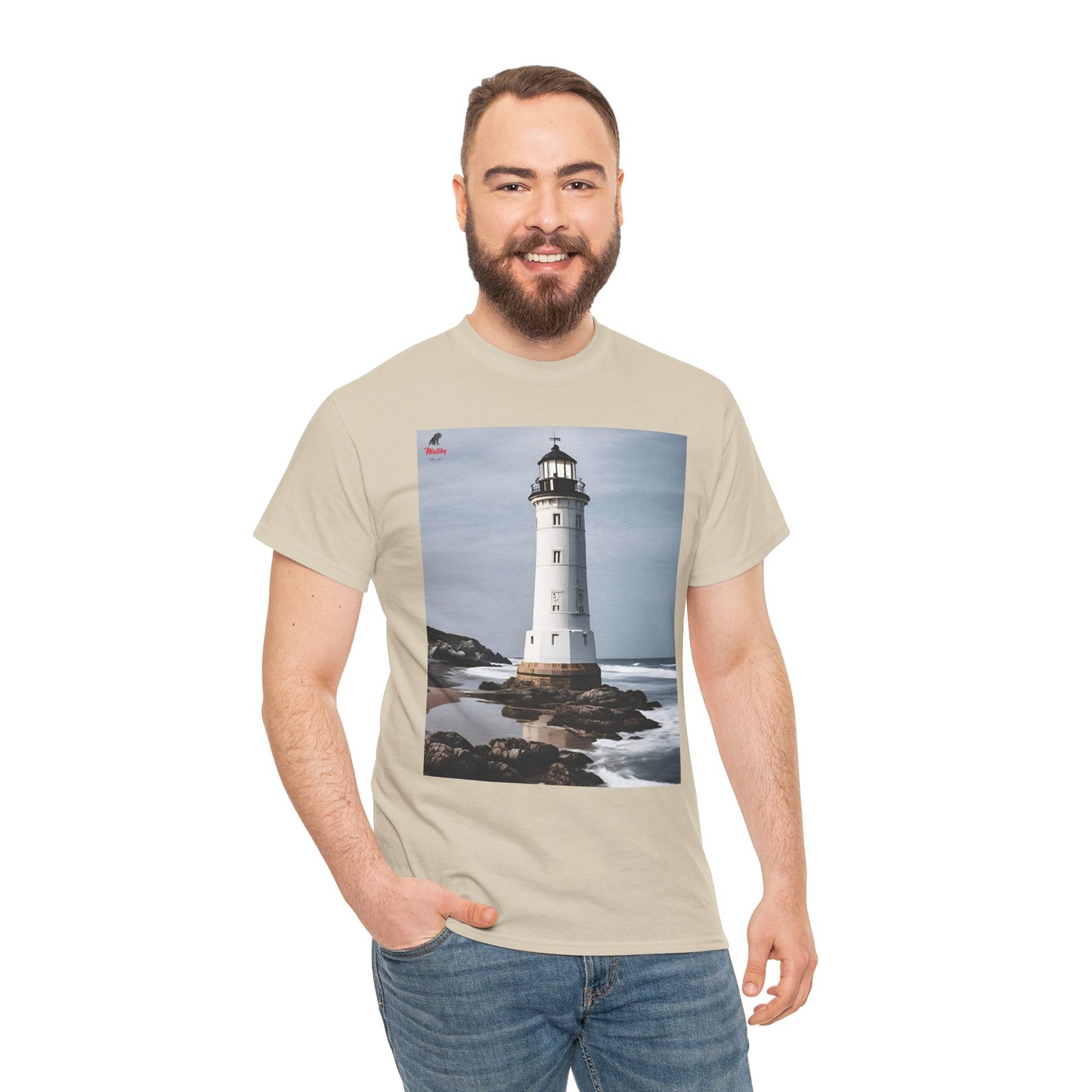 Lighthouse Unisex Heavy Cotton Tee