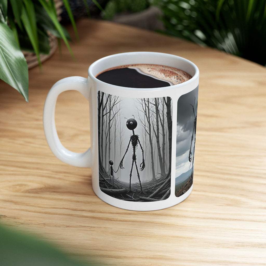The Stick-To-It Species #8 White Ceramic Mug – Anatomy of Optimism Cup 11oz/15oz