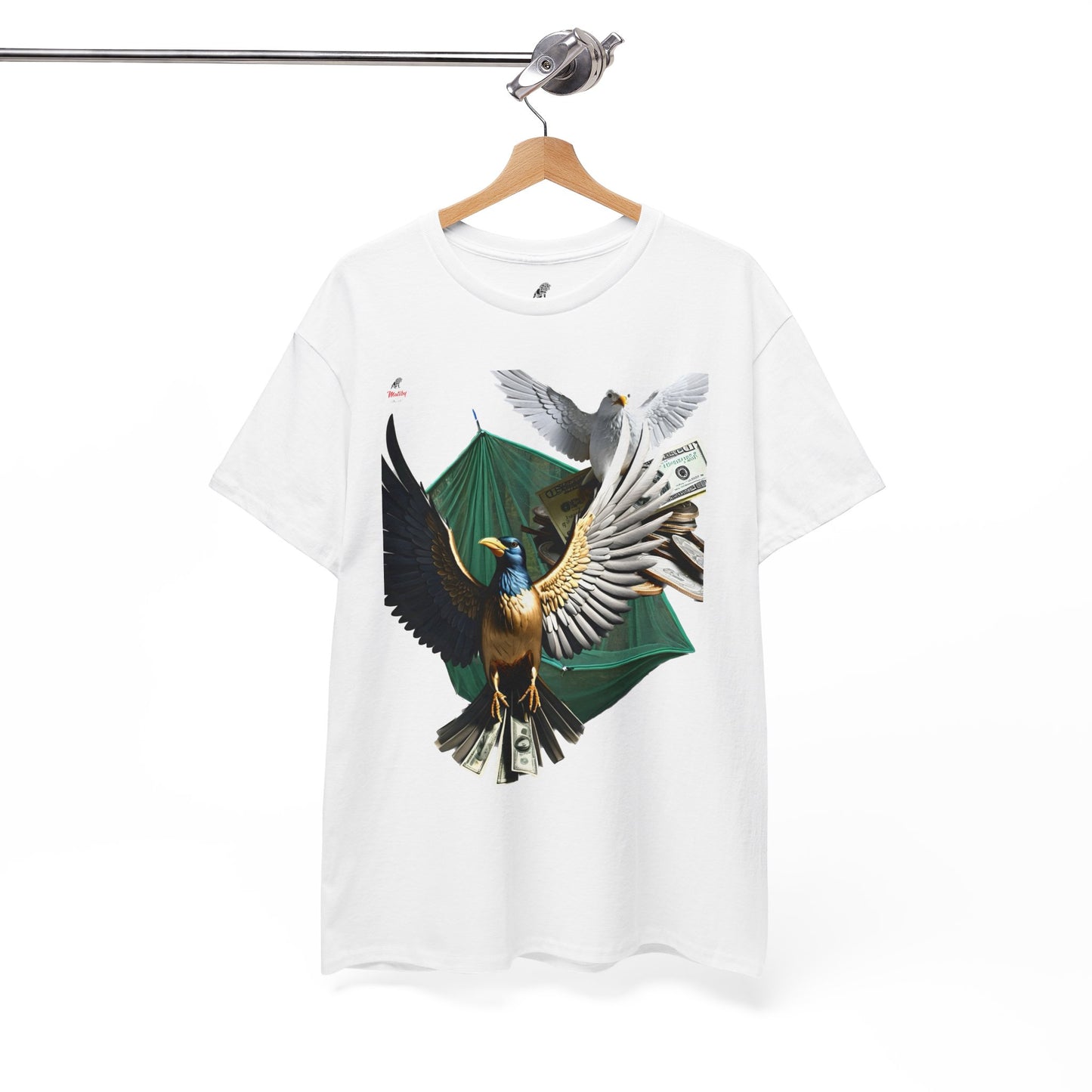 M$ney Bird Heavy Cotton Tee