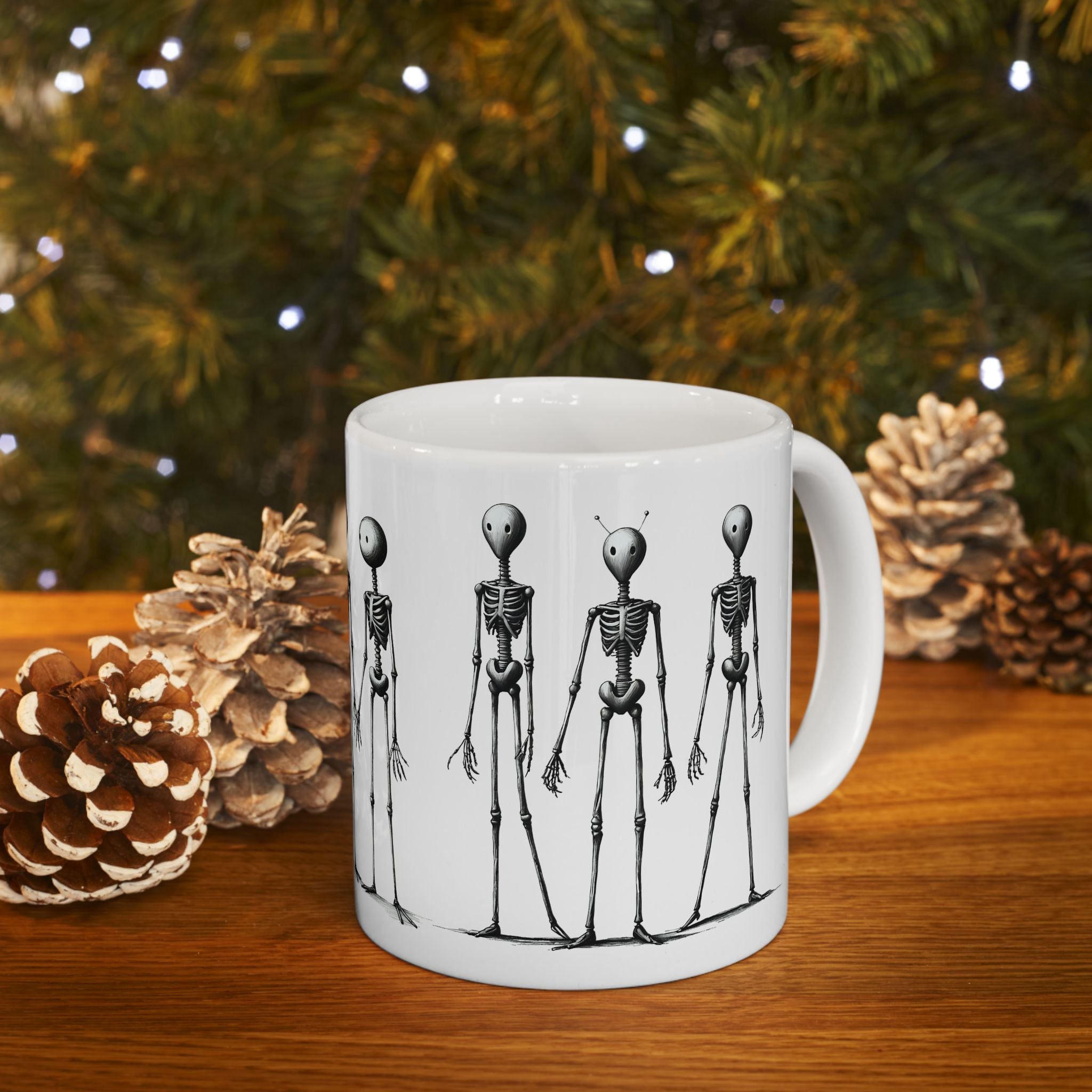 The Stick-To-It Species #19 White Ceramic Mug – Anatomy of Optimism Cup 11oz/15oz