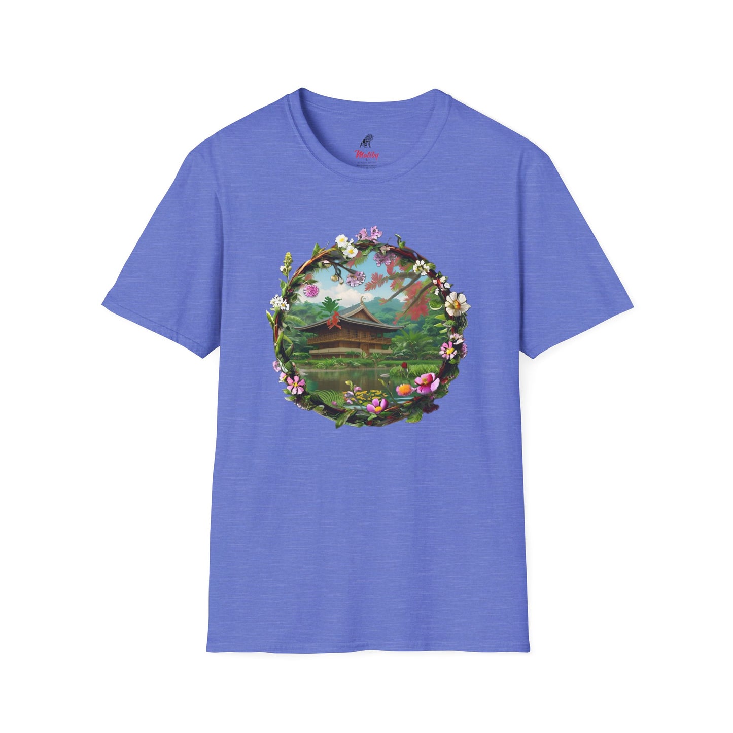 Floral Landscape Unisex Softstyle T-Shirt