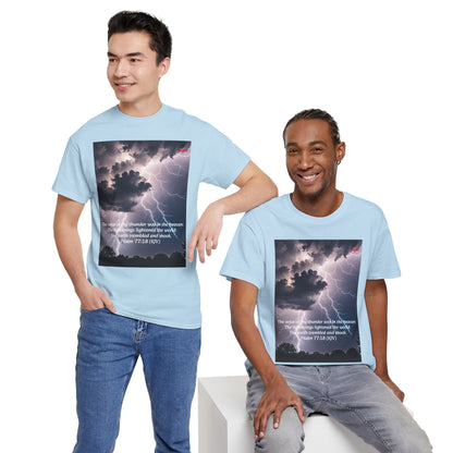 Lightning Style Thunder Unisex Heavy Cotton Tee