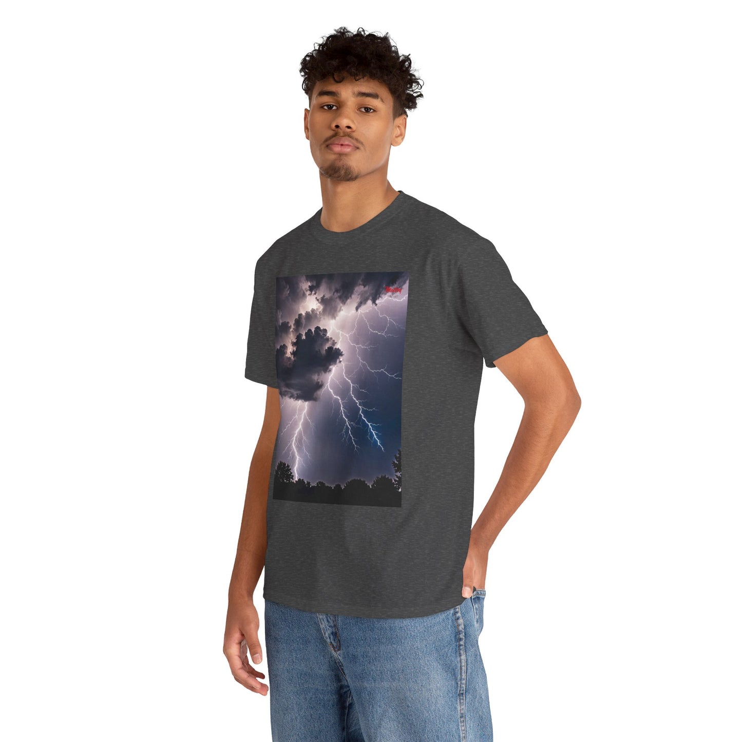 Lightning Style Unisex Heavy Cotton Tee