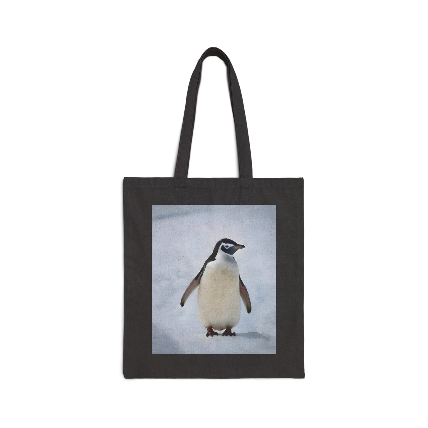 Penguin Cotton Canvas Tote Bag