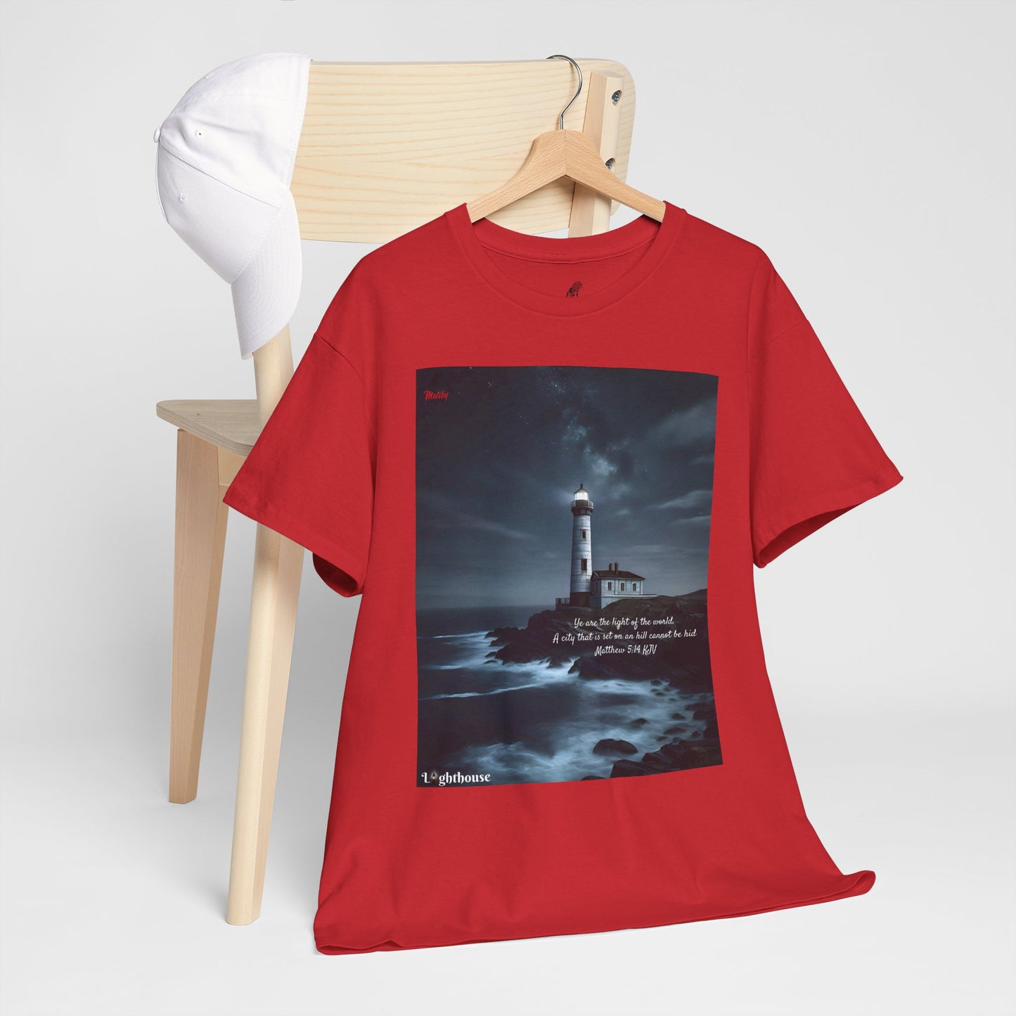 Lighthouse Unisex Heavy Cotton Tee