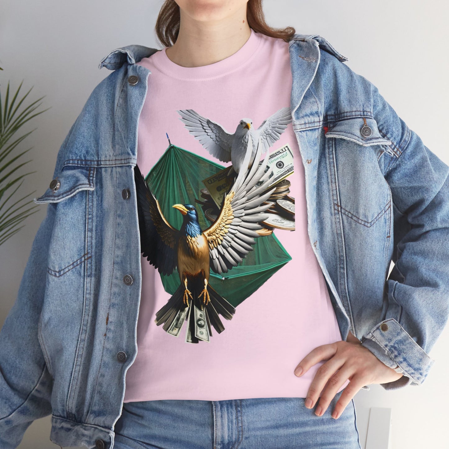 M$ney Bird Heavy Cotton Tee