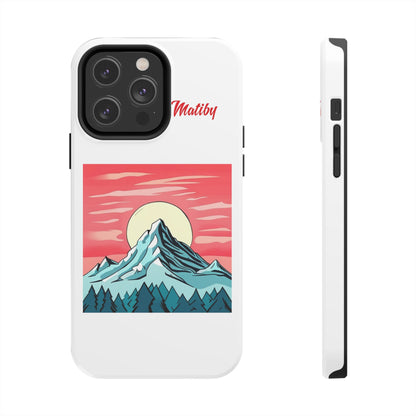 Sunset Mountain Tough Phone Cases