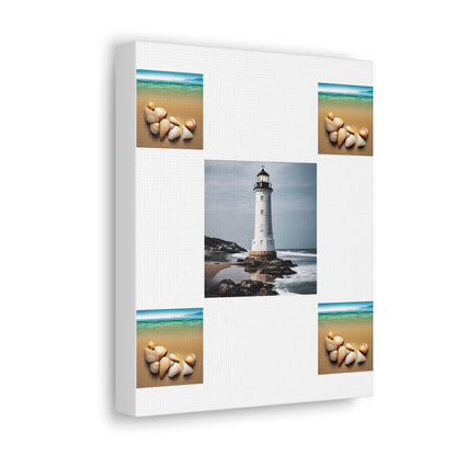 Lighthouse White Canvas Gallery Wraps