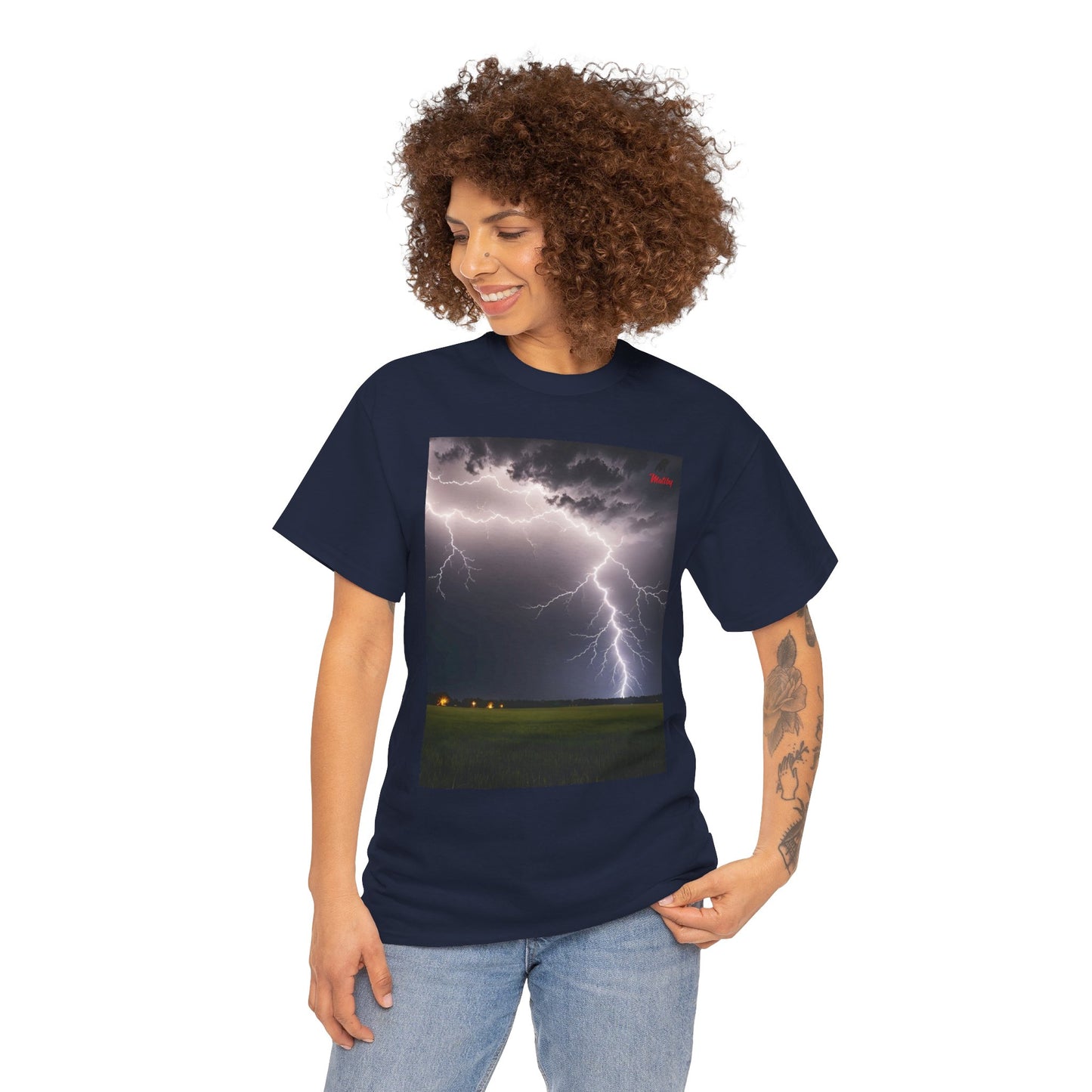 Lightning Style Unisex Heavy Cotton Tee