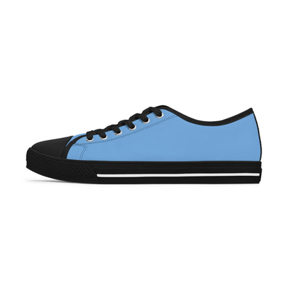 Women's Light Blue Low Top Sneakers