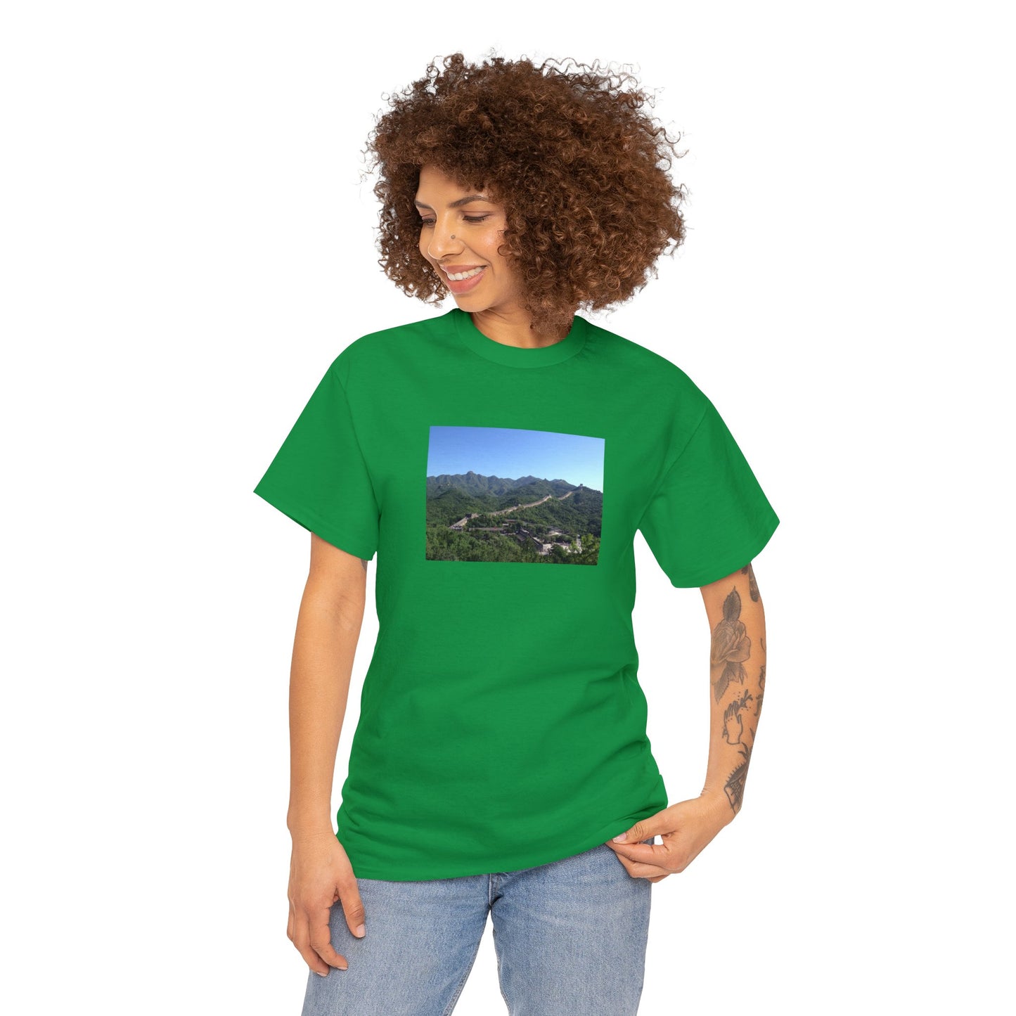 Great Wall of China Unisex Heavy Cotton Tee