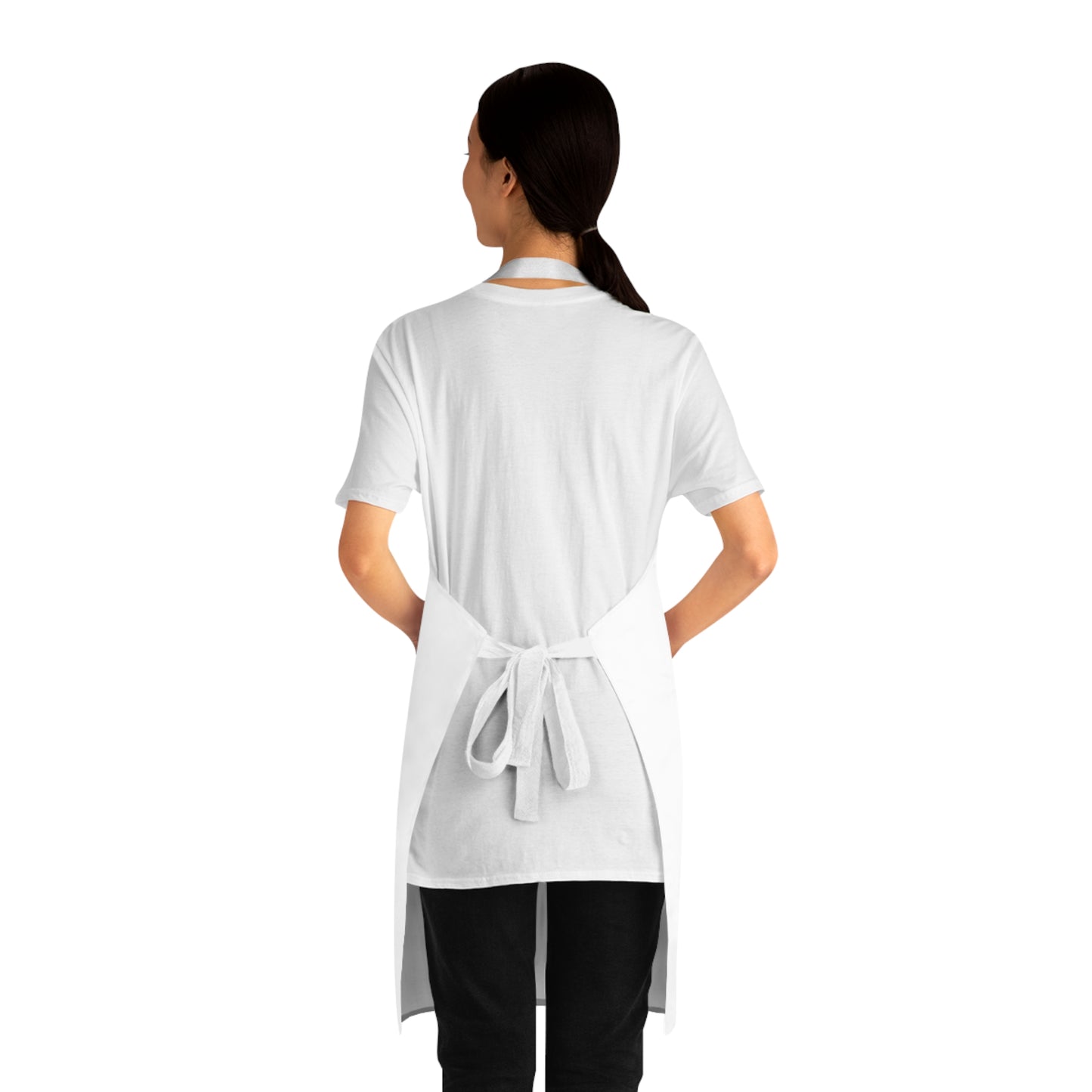 Matiby White Apron (AOP)