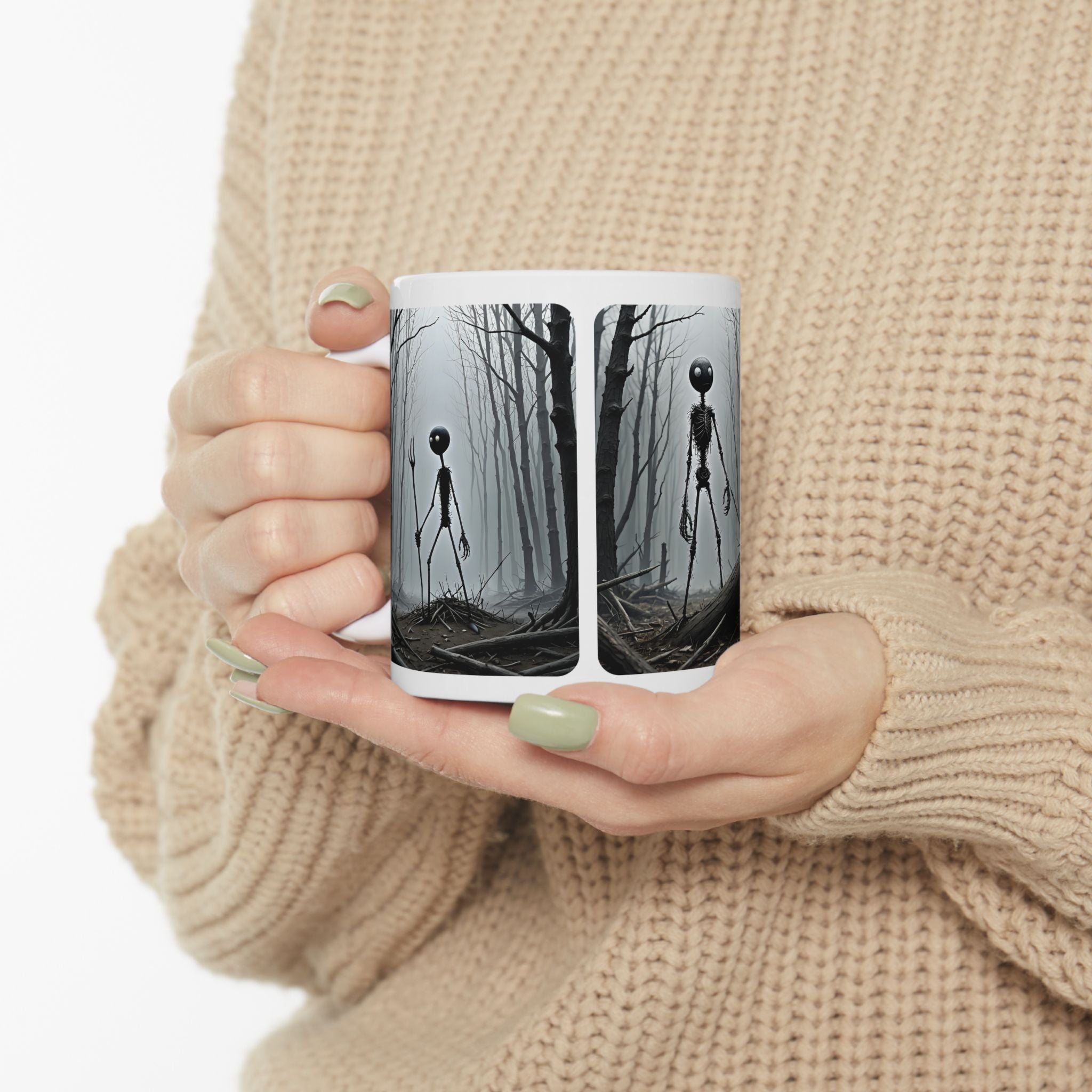 The Stick-To-It Species #7 White Ceramic Mug – Anatomy of Optimism Cup 11oz/15oz