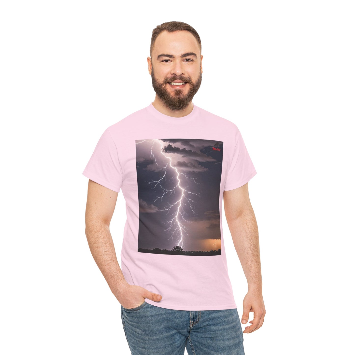 Lightning Style Unisex Heavy Cotton Tee