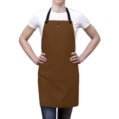 Matiby Brown Apron (AOP)