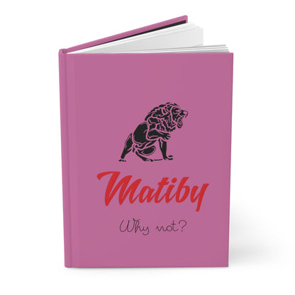 Matiby Hardcover Journal Matte Light Pink