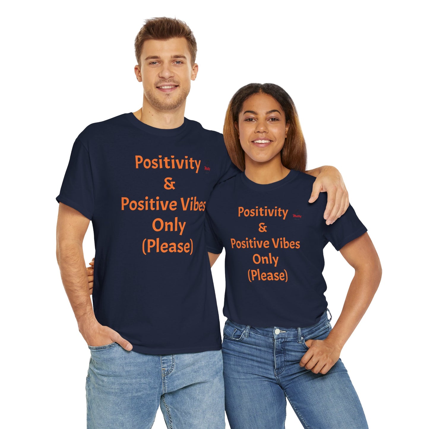 Positivity Unisex Heavy Cotton Tee