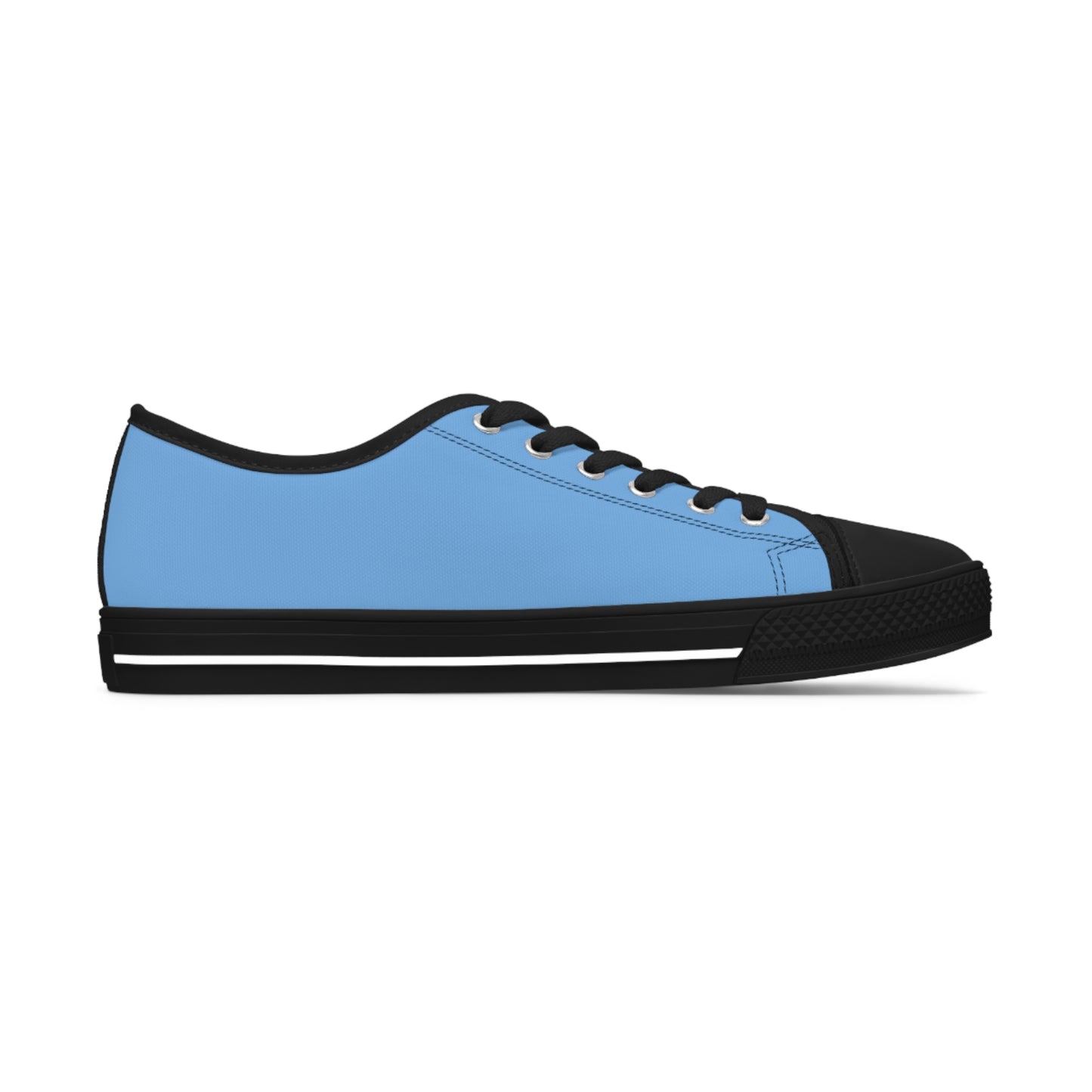 Women's Light Blue Low Top Sneakers