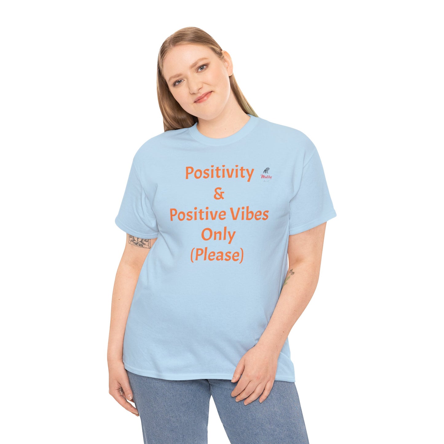 Positivity Unisex Heavy Cotton Tee