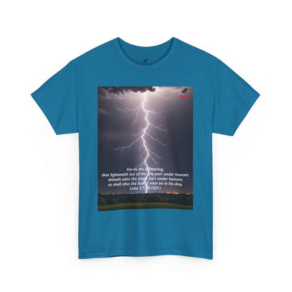 Lightning Style Son of man Unisex Heavy Cotton Tee