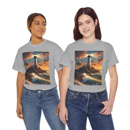 Lighthouse Unisex Heavy Cotton Tee