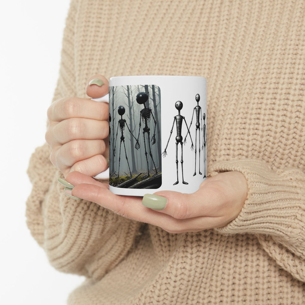 The Stick-To-It Species #10 White Ceramic Mug – Anatomy of Optimism Cup 11oz/15oz