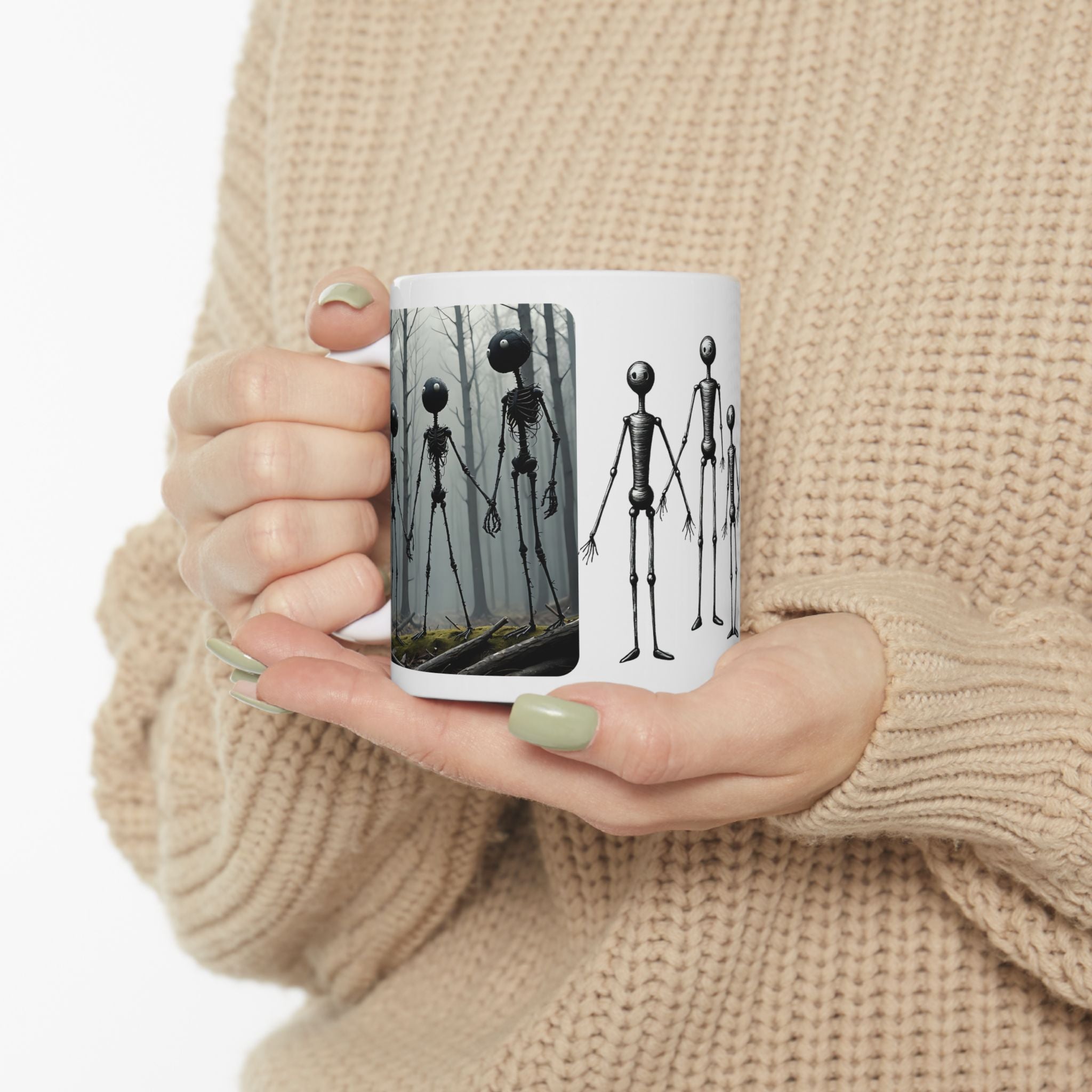 The Stick-To-It Species #10 White Ceramic Mug – Anatomy of Optimism Cup 11oz/15oz