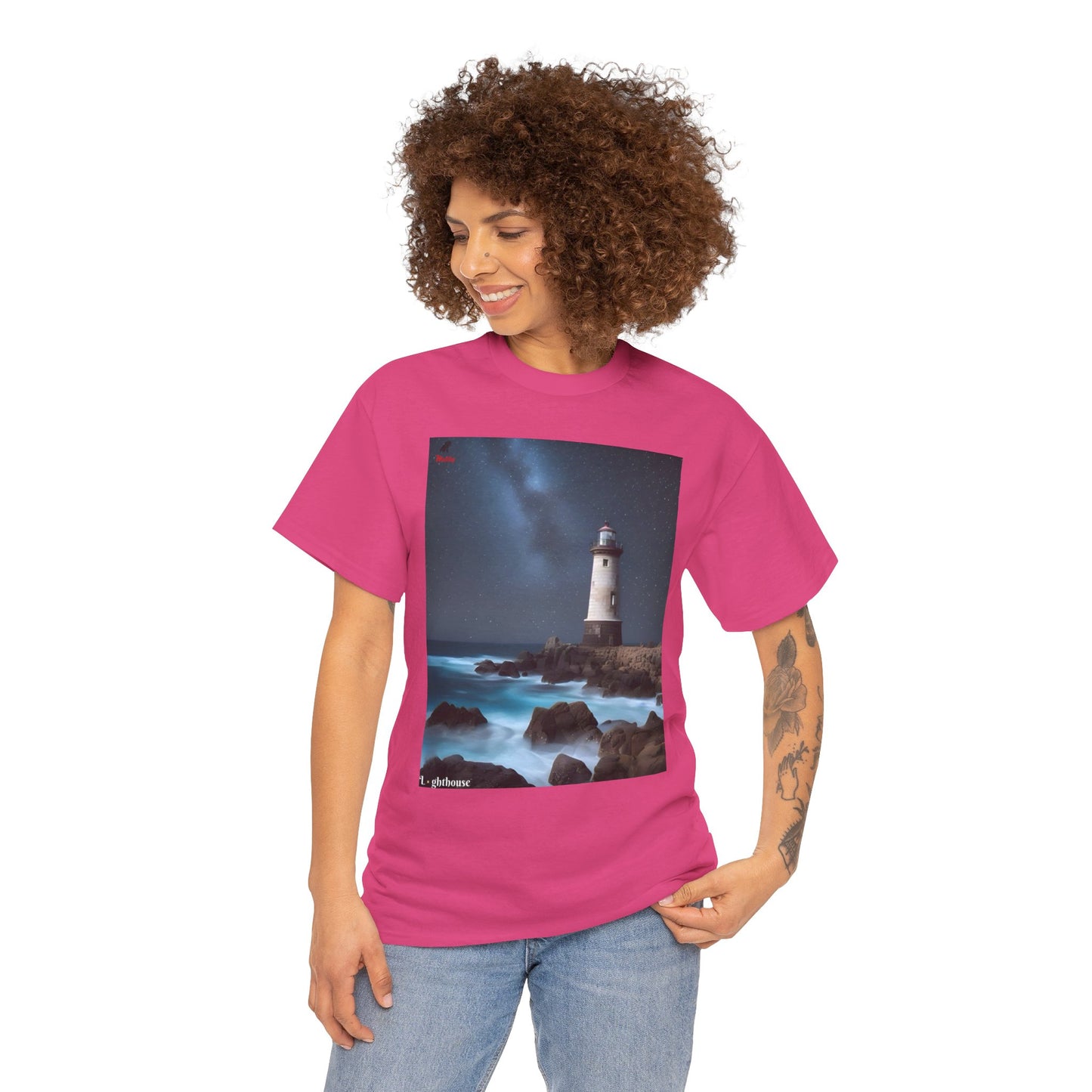 Lighthouse Unisex Heavy Cotton Tee