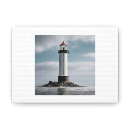 Lighthouse White Canvas Gallery Wraps