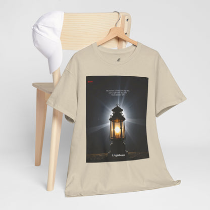 Lighthouse Psalm 119 Unisex Heavy Cotton Tee