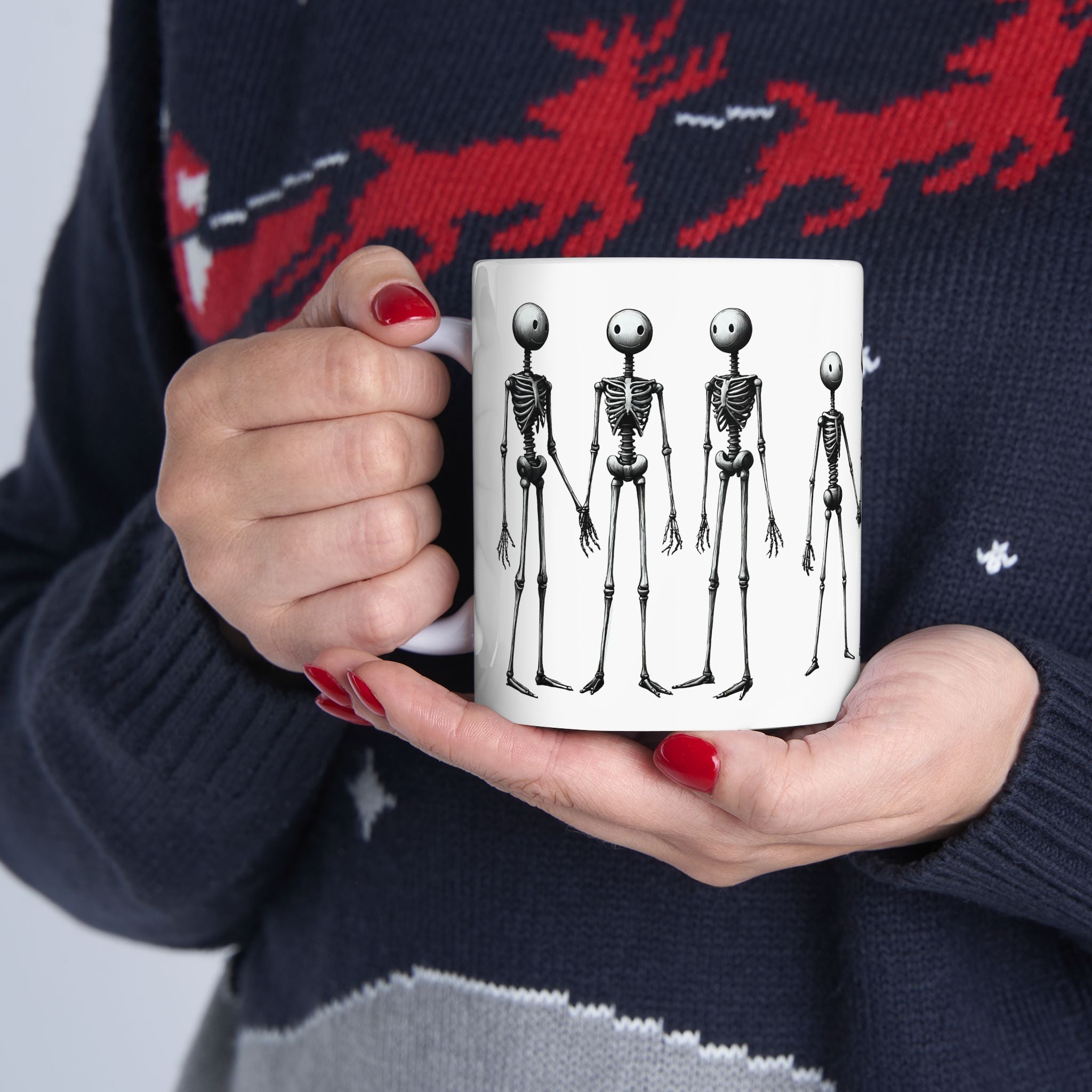 The Stick-To-It Species #18 White Ceramic Mug – Anatomy of Optimism Cup 11oz/15oz
