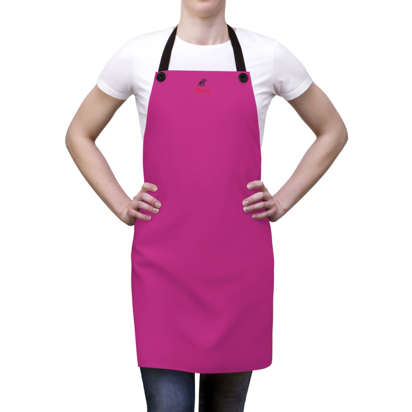 Matiby Pink Apron (AOP)