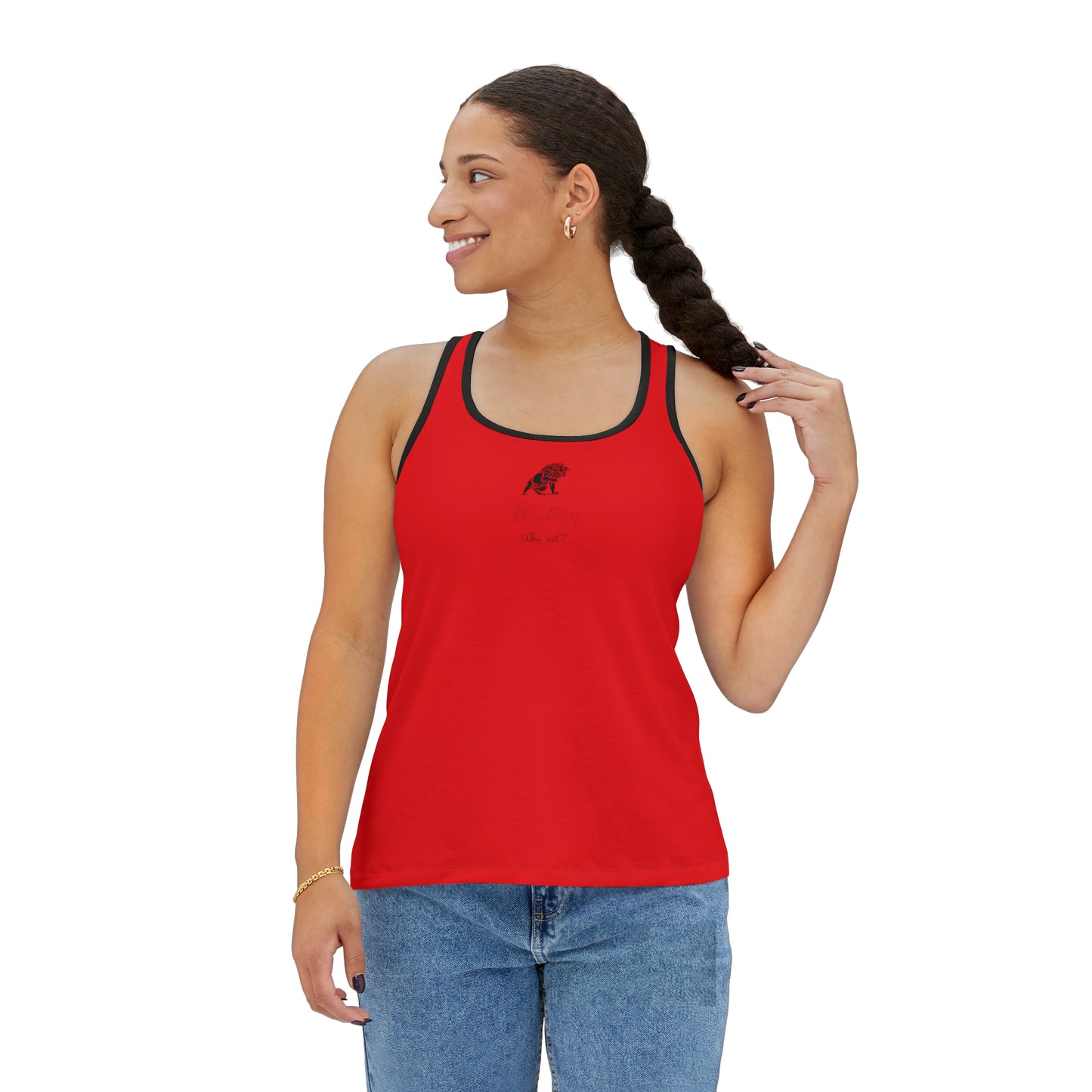 Women's Red Tank Top (AOP)