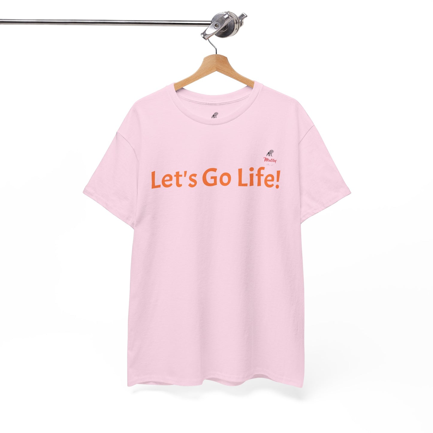 Let's Go Life! Unisex Heavy Cotton Tee