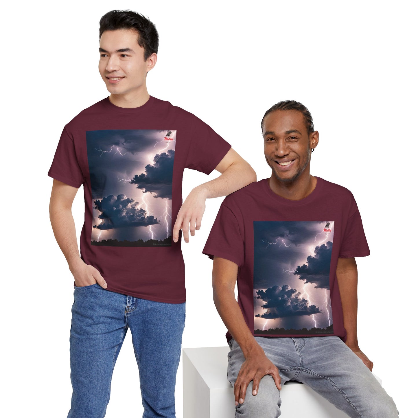 Lightning Style Unisex Heavy Cotton Tee