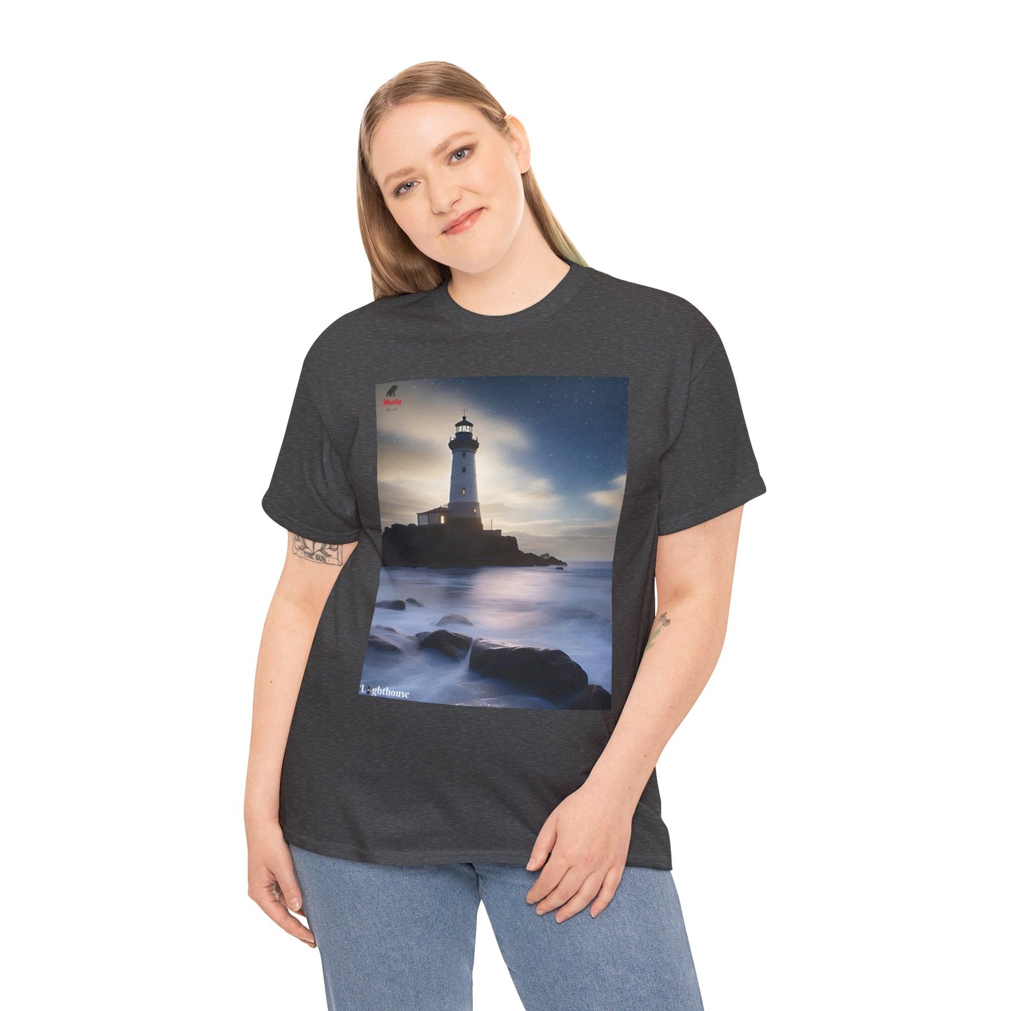 Lighthouse Unisex Heavy Cotton Tee